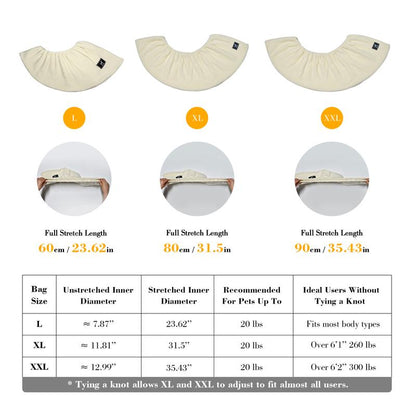 PAWPUBBY Cuddler Cat Sling Carrier for Pets – Soft Fleece Fabric, Fits Pets up to 25Lb, Cozy & Secure for Home Harness Collars Breathable Seat Covers