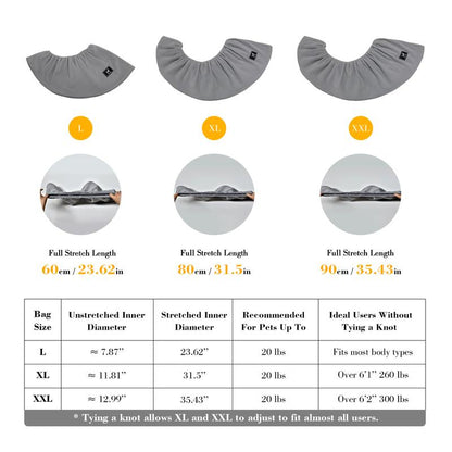 PAWPUBBY Cuddler Cat Sling Carrier for Pets – Soft Fleece Fabric, Fits Pets up to 25Lb, Cozy & Secure for Home Harness Collars Breathable Seat Covers