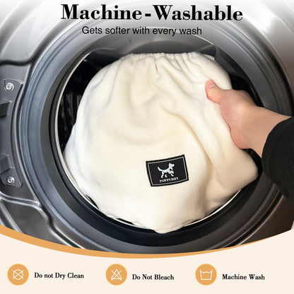 PAWPUBBY Cuddler Cat Sling Carrier for Pets – Soft Fleece Fabric, Fits Pets up to 25Lb, Cozy & Secure for Home Harness Collars Breathable Seat Covers